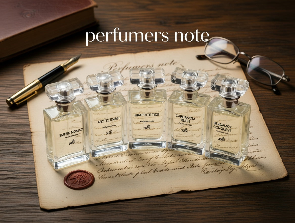 Perfumers Note – Handcrafted Luxury Eau de Parfum"