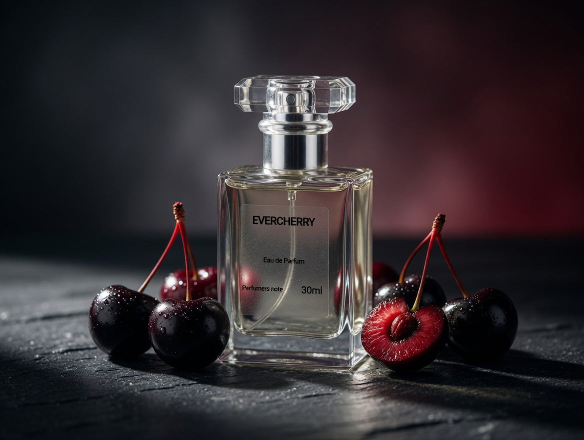 Evercherry Unisex Eau de Parfum – Black Cherry, Almond & Dark Chocolate – 30ml / 50ml | Perfumers Note